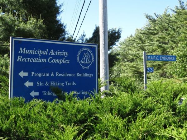 Directional Sign Showing MARC facilities Directional Sign Showing MARC facilities
