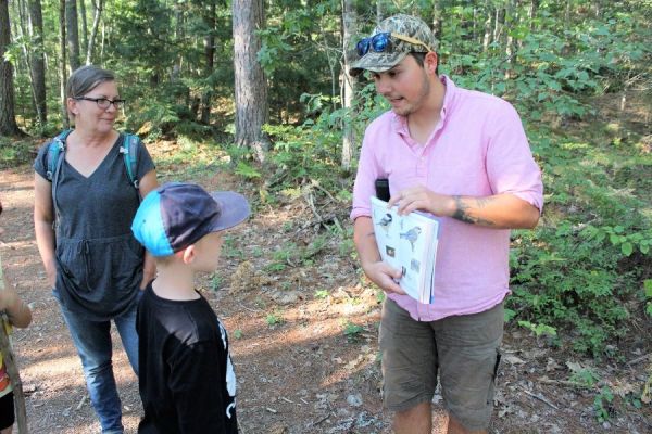 Birding education for families at Miller Point Peace Park Birding education for families at Miller Point Peace Park